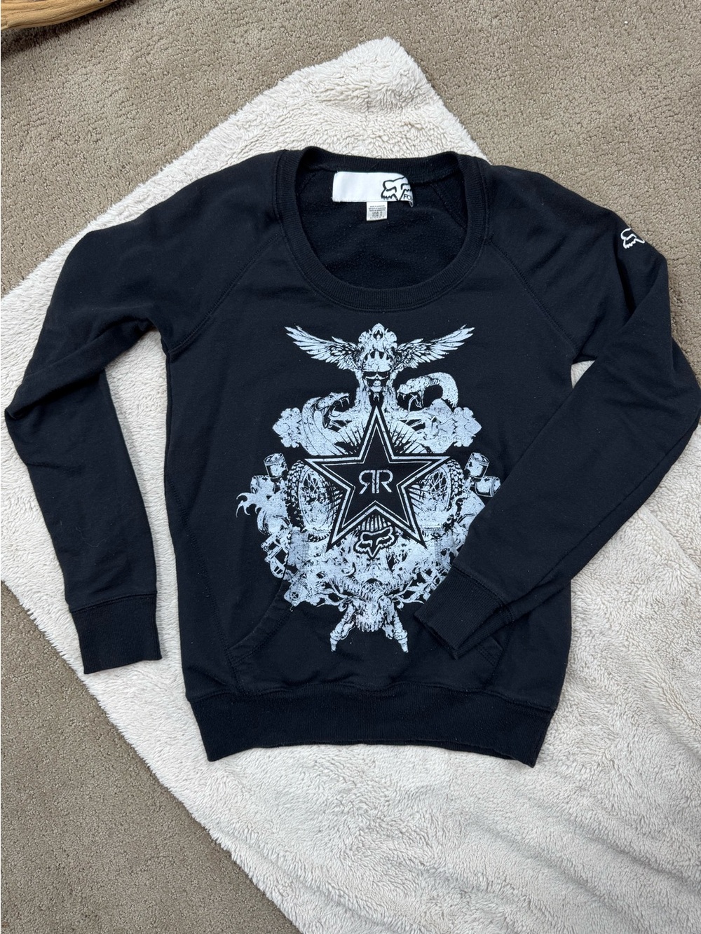 Fox Racing Crewneck Black